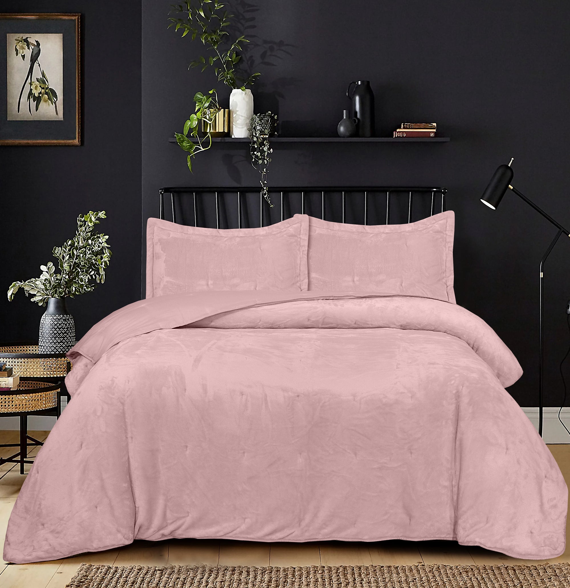 Powder Puff Summer Fleece Bed Spread