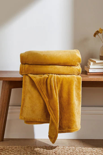 Mellow Gold Summer Throw