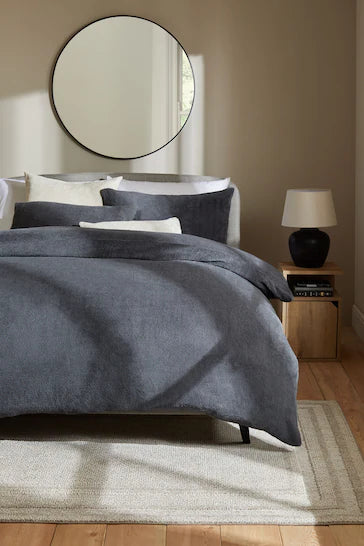 Fleece Charcoal Bed Sets