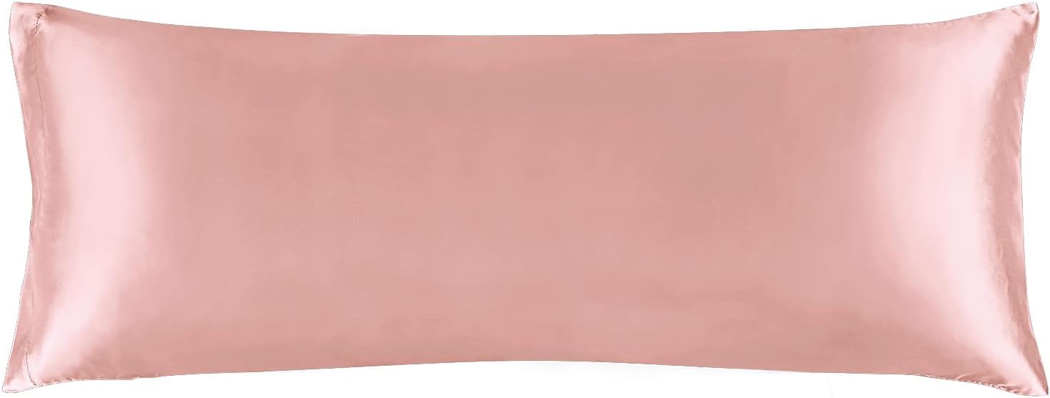 Pink Silk Body Pillow