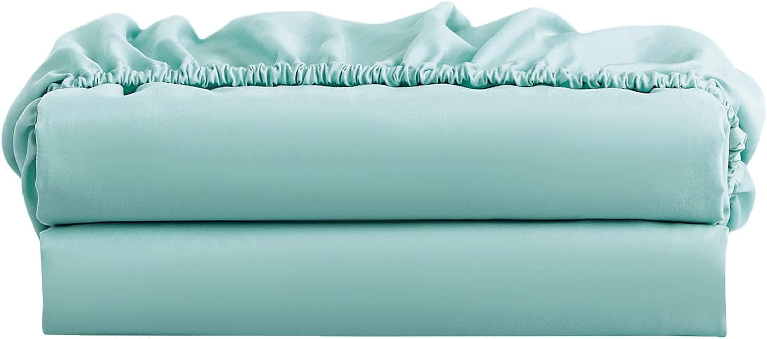 Microfiber Duck Egg Fitted Sheet
