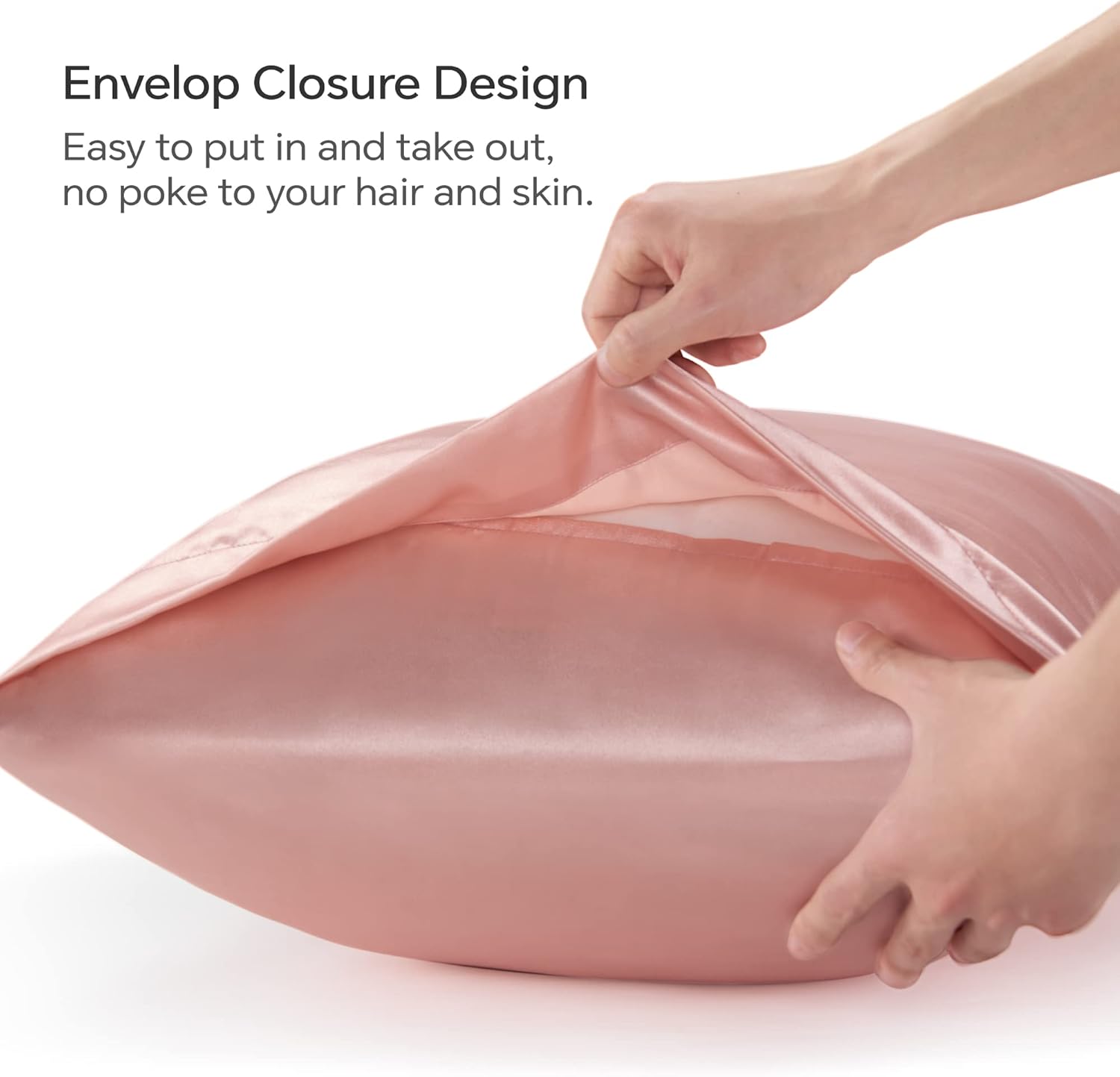Pink Silk Body Pillow
