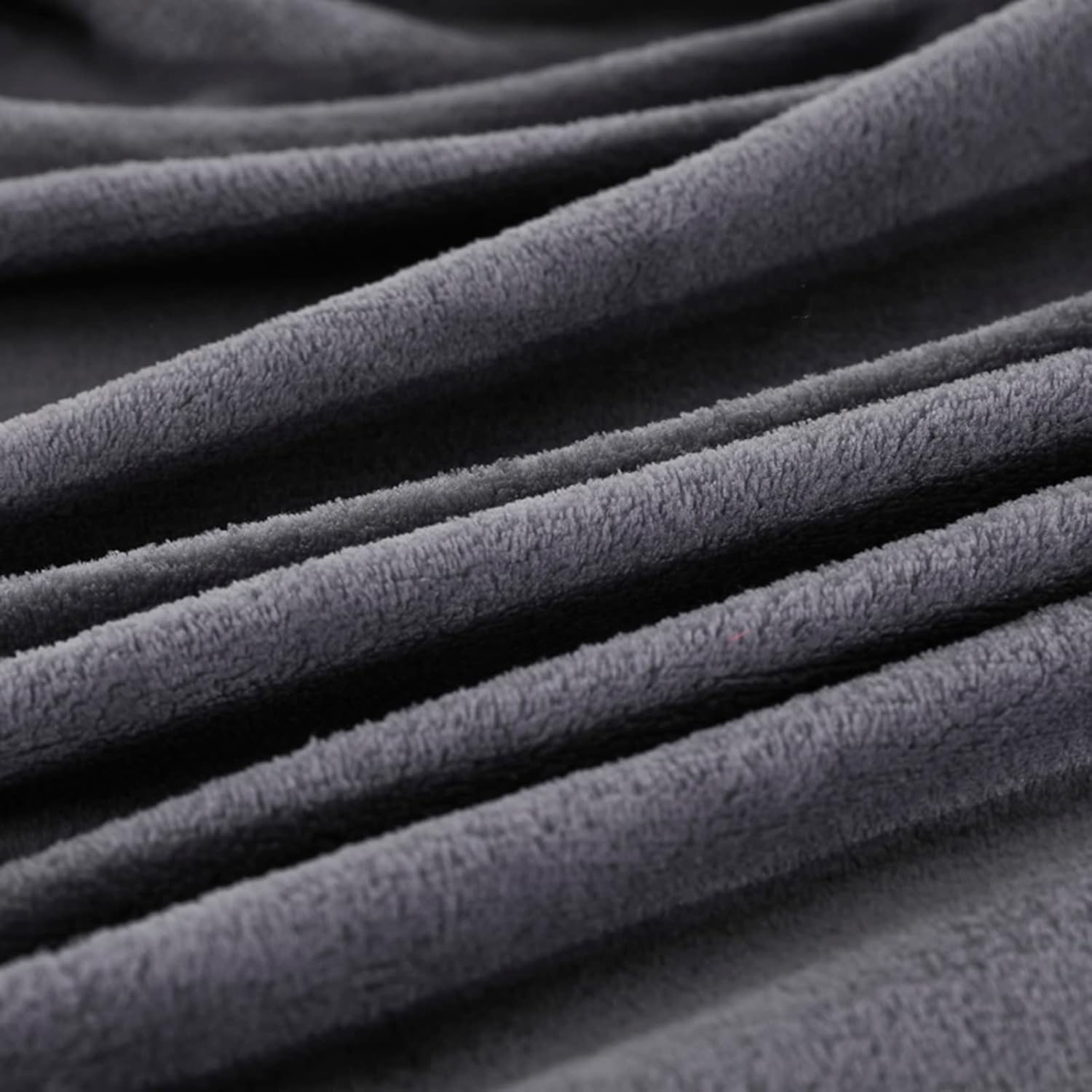 Charcoal Fleece Fitted Sheet