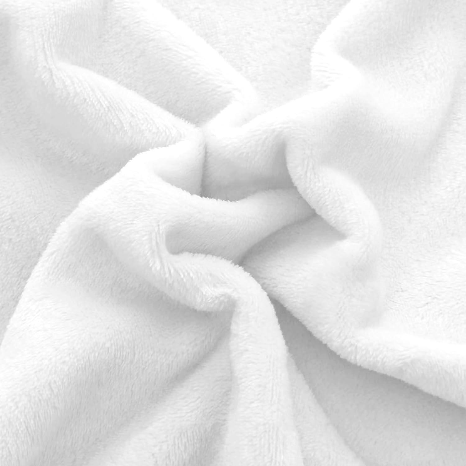 Fleece White Bed Sets