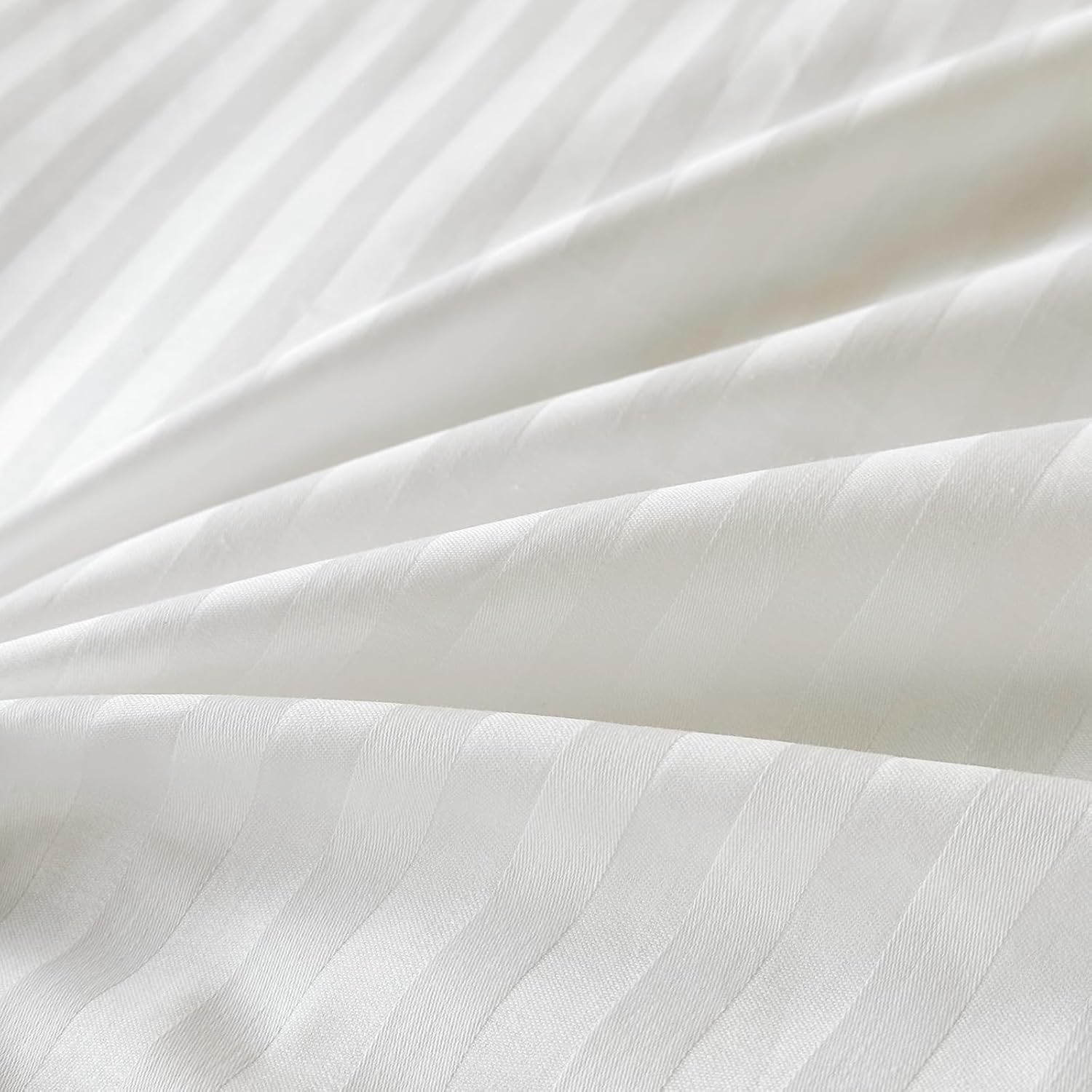 Cotton Satin Striped Bed Set