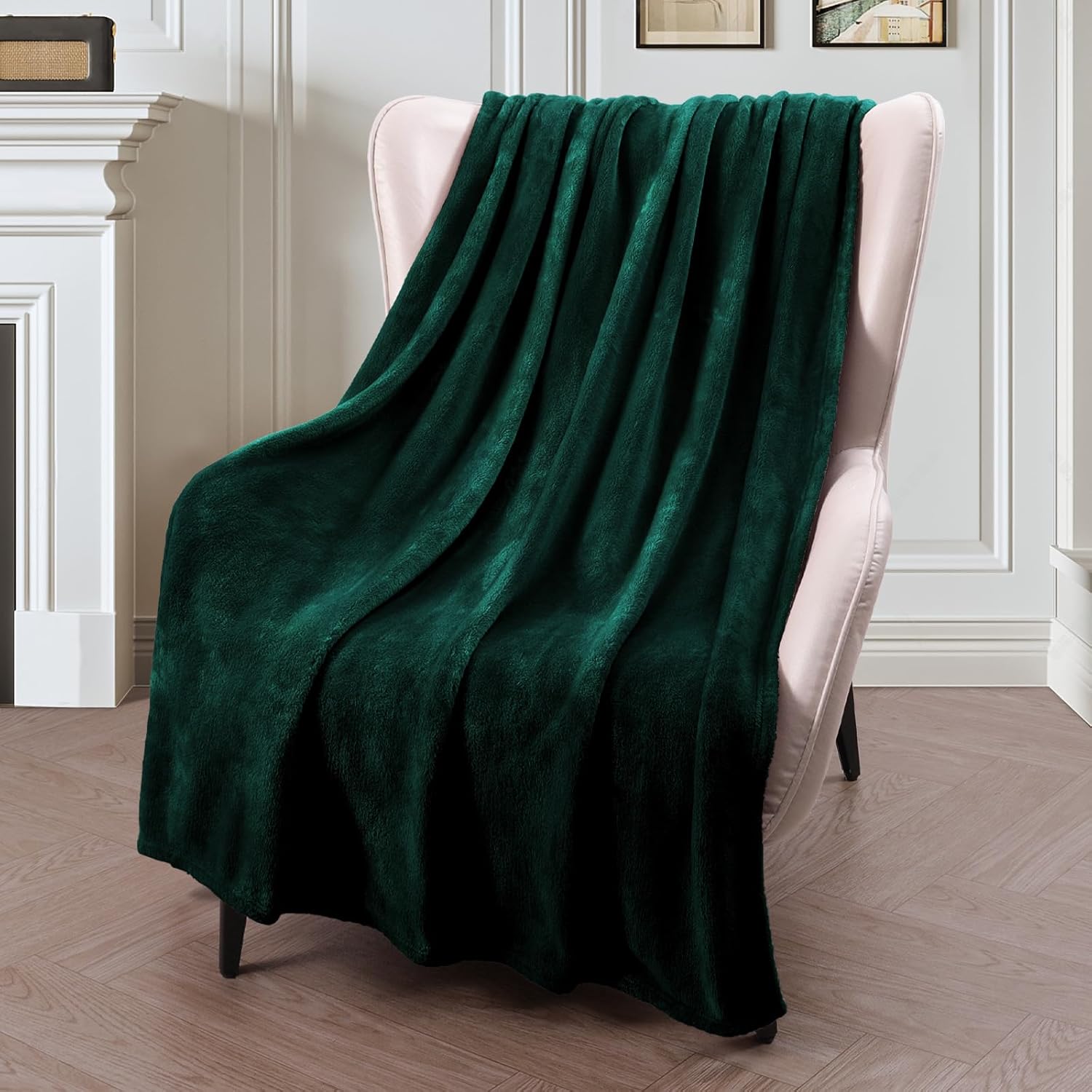 Mystic Moss Winter Throw