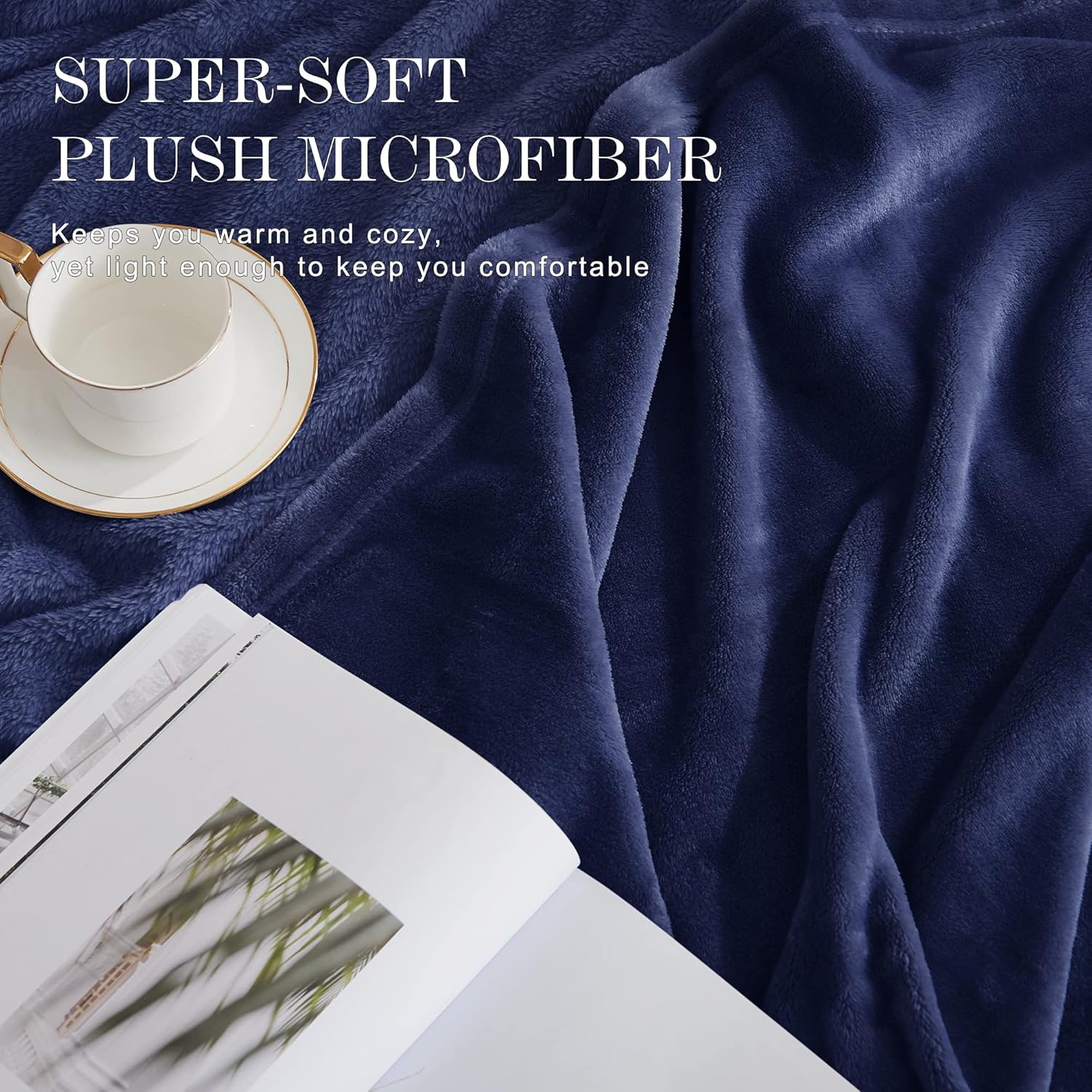 Blue Haven Winter Throw