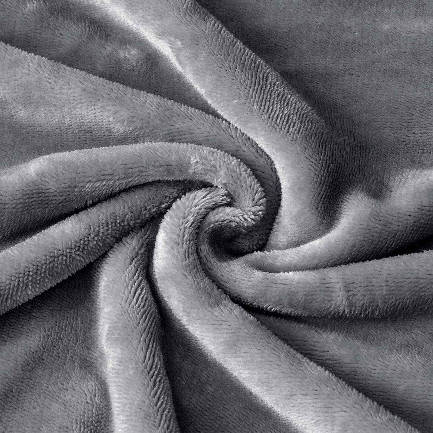 Silver Fleece Body Pillow
