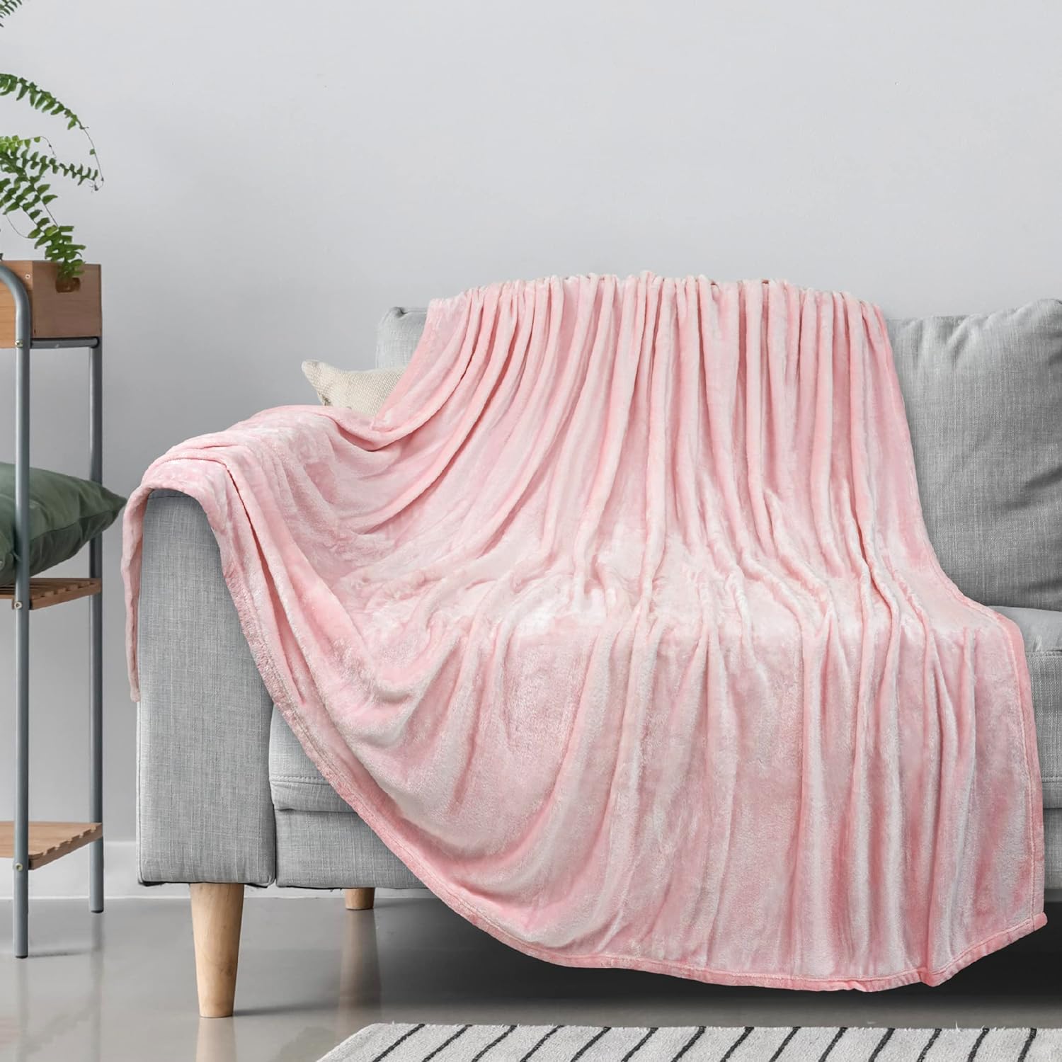 Powder Puff Winter Throw