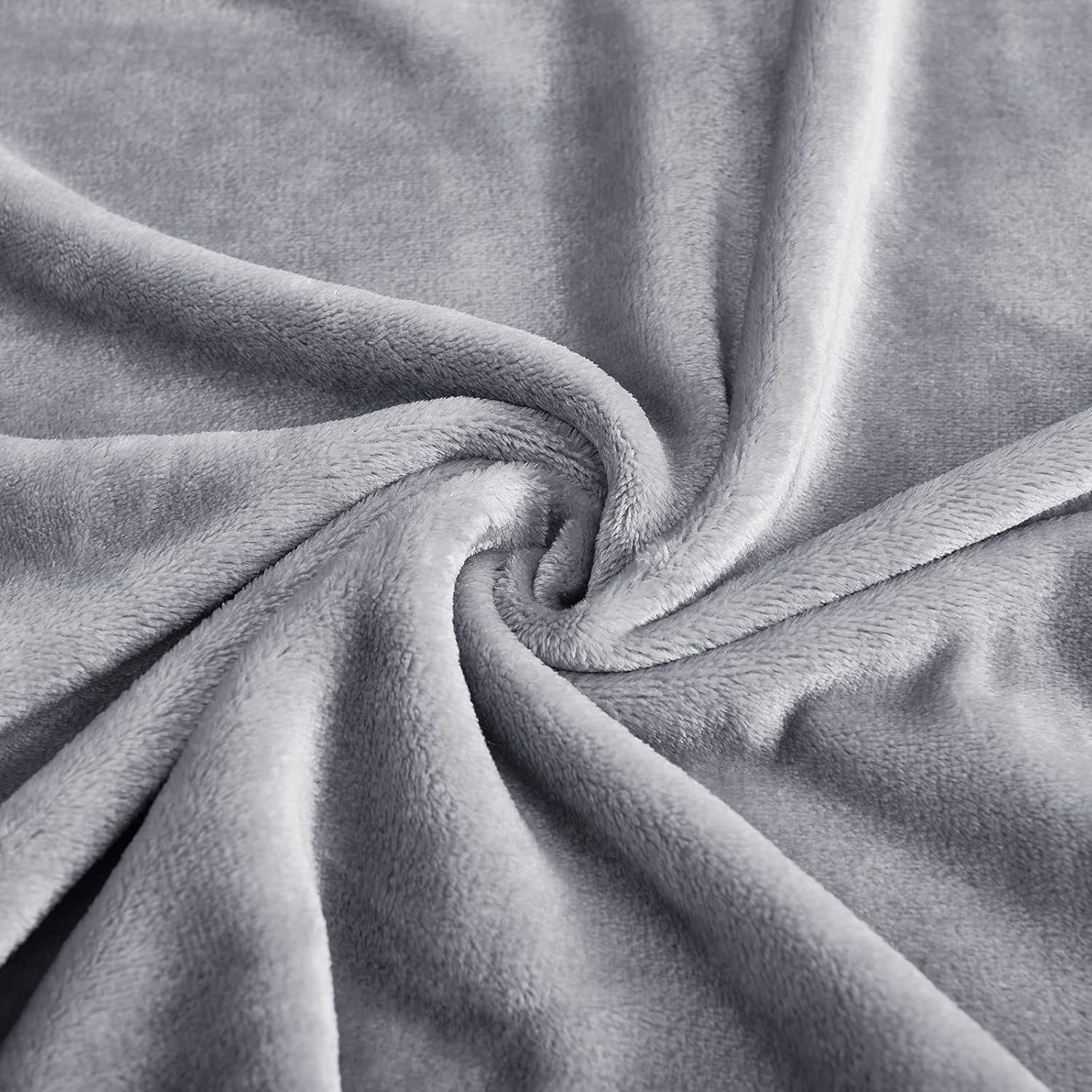 Silver Baby Fleece Blanket