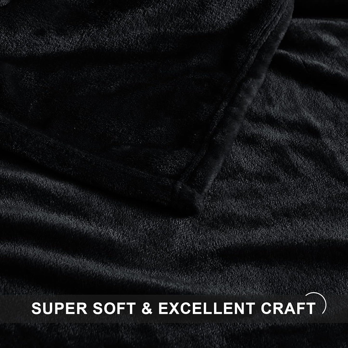 Black Baby Fleece Blanket