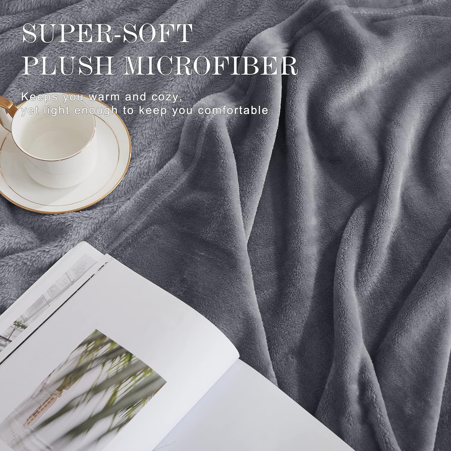 Silver Crest Winter Throw
