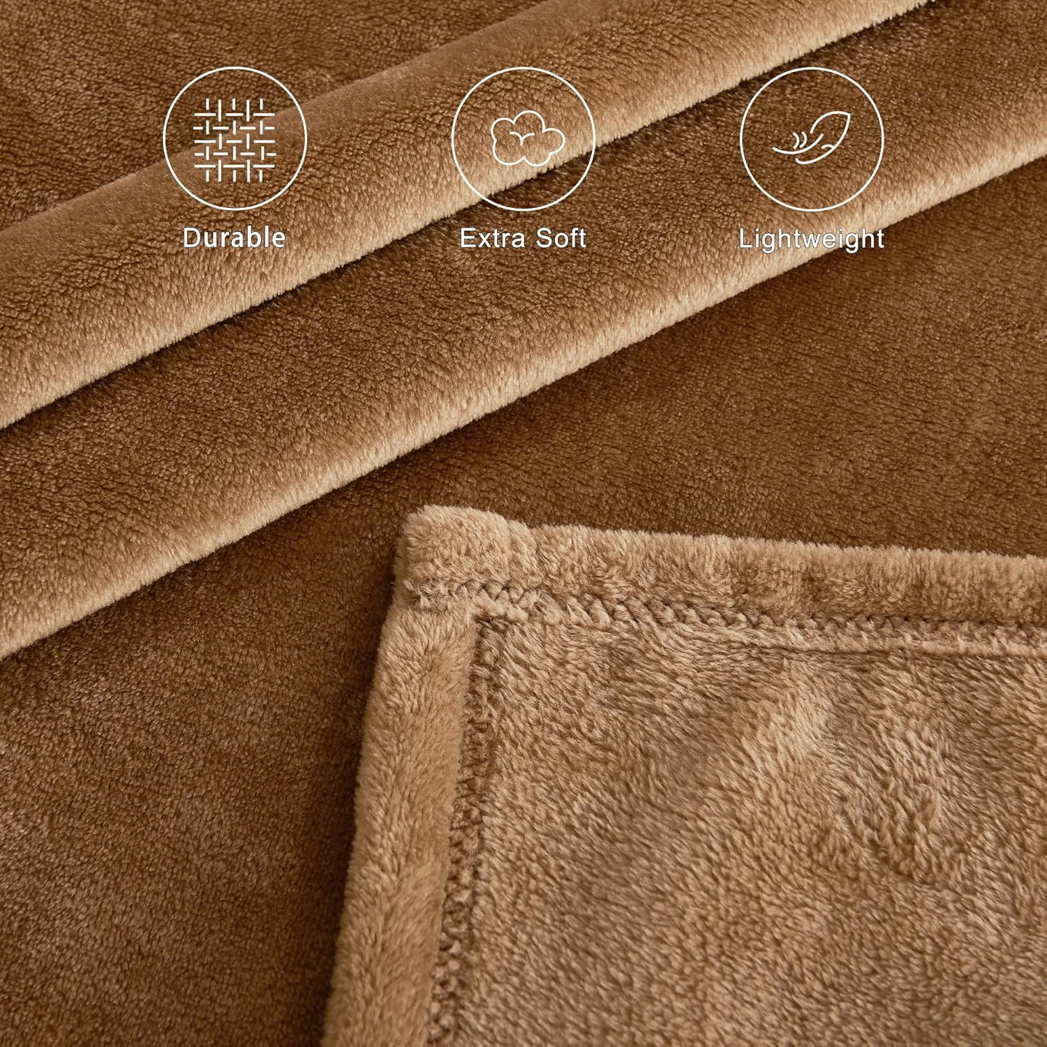 Hazelnut Soft Summer Throw