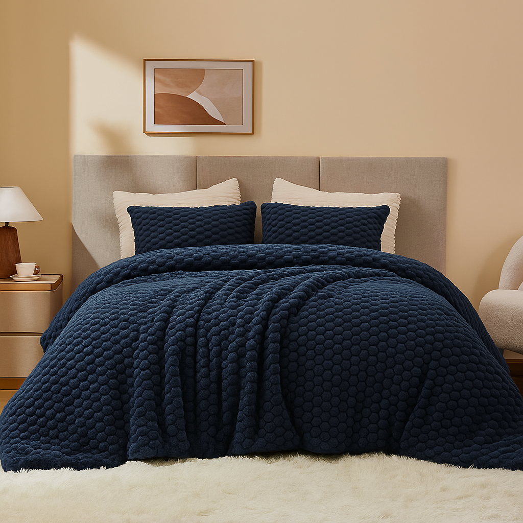 Dream Hive Night Blue Bed Set