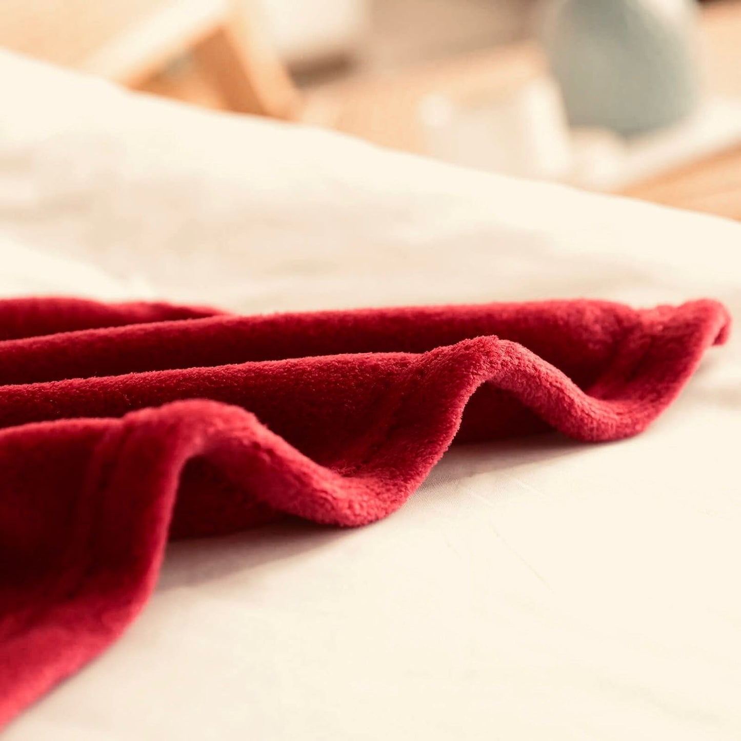 Burgandy Baby Fleece Blanket