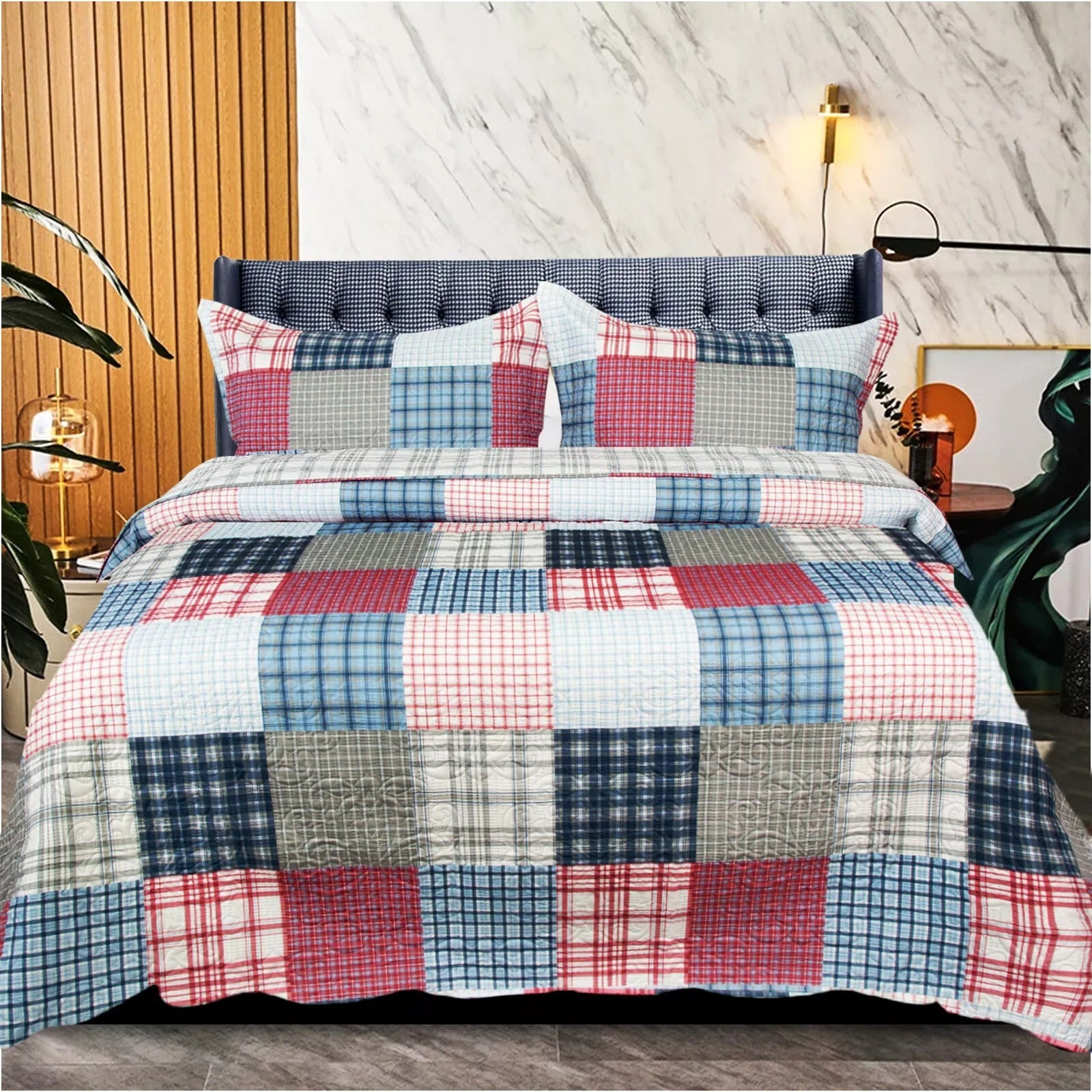 Multi Color Artistry Bed Spread