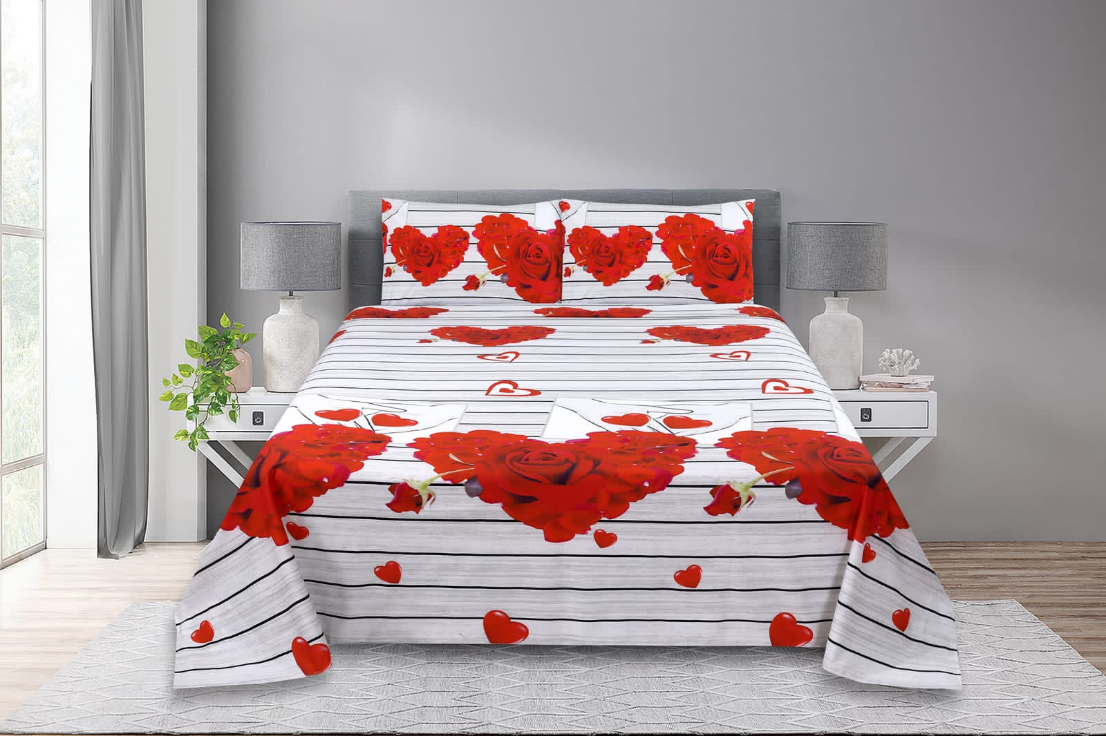 Parallel Love Bed Set