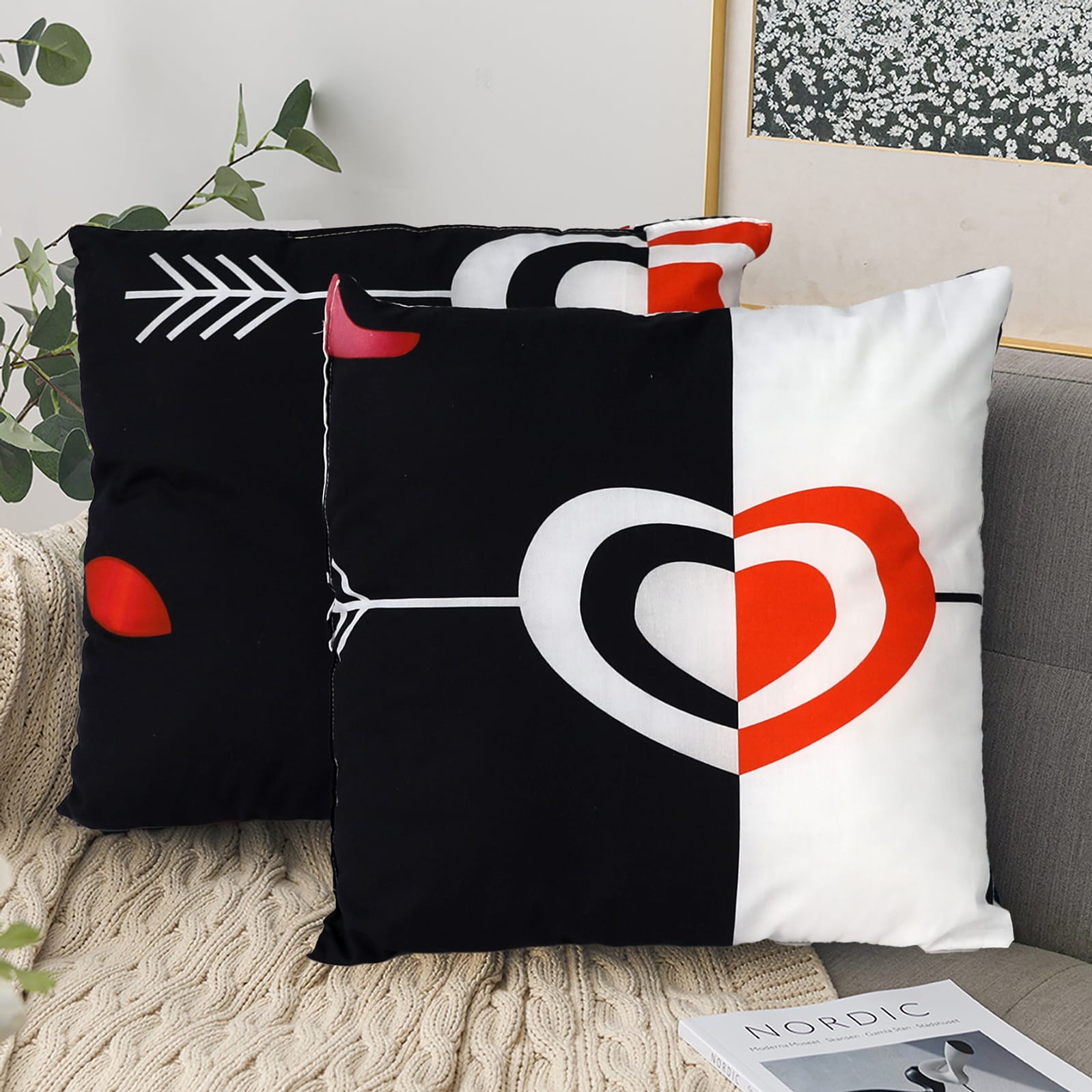 I Love You Cushion Pair