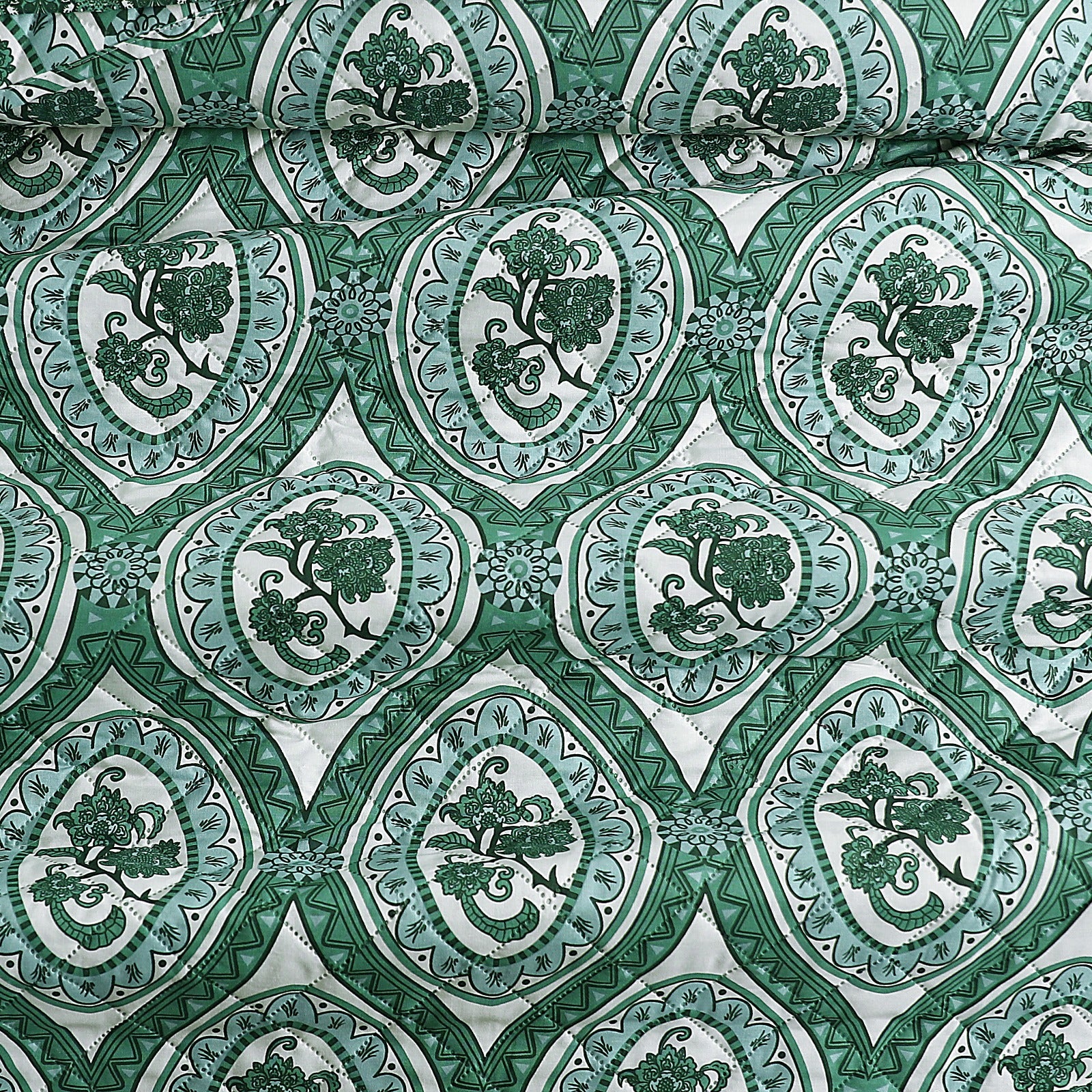 Rosarium Quilted Bed Spread Set