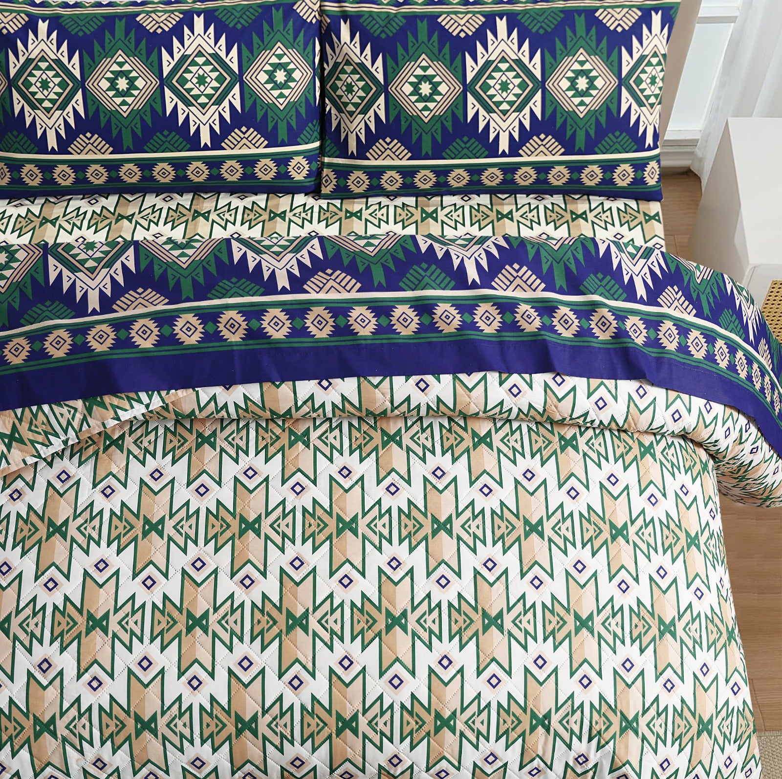Forest Sanctuary Quilted Bed Spread Set