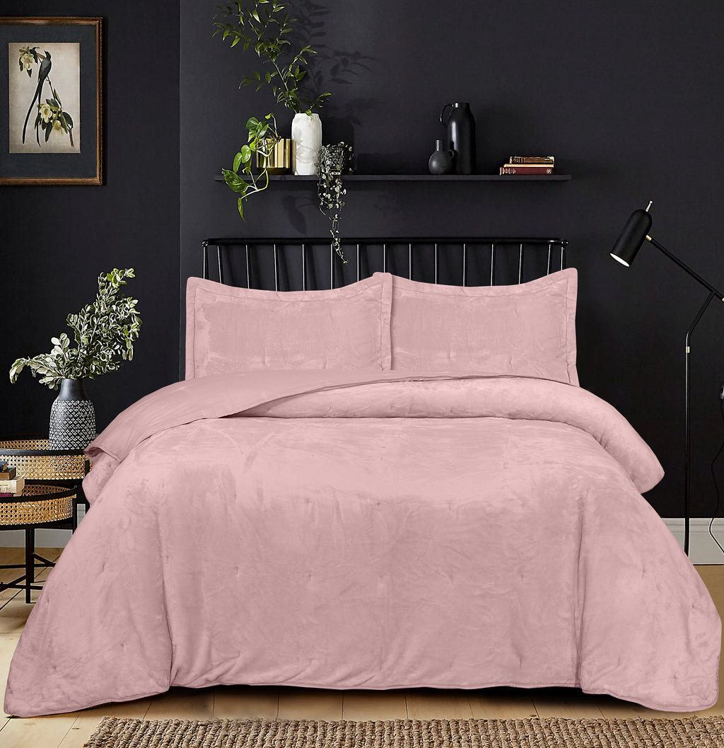 Powder Puff Summer Fleece Bed Spread