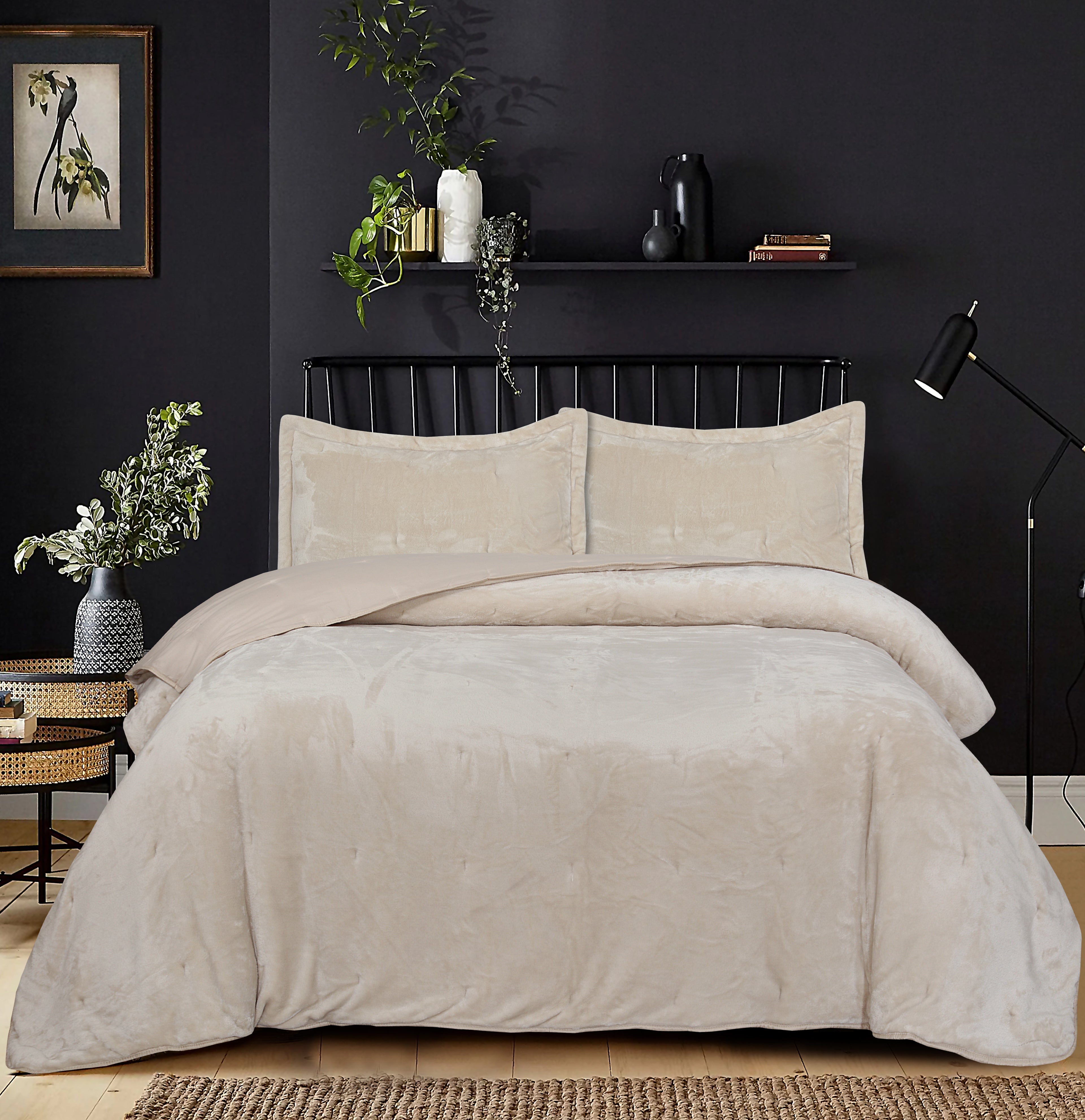 Sandstone Summer Fleece Bed Spread