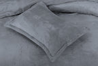 Charcoal Mist Summer Fleece Bed Spread