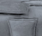 Charcoal Mist Summer Fleece Bed Spread