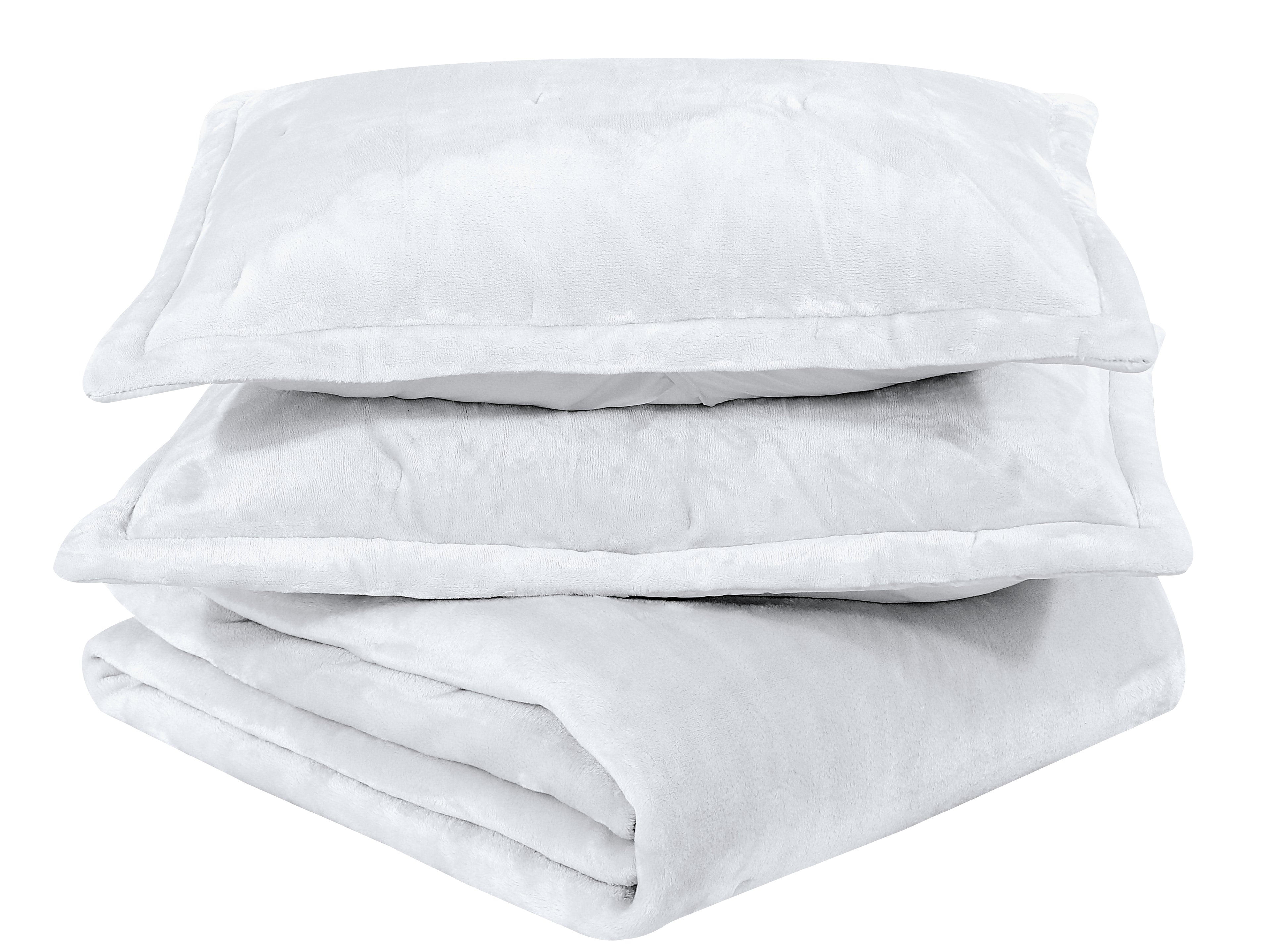 Frosted Cloud Summer Fleece Bed Spread