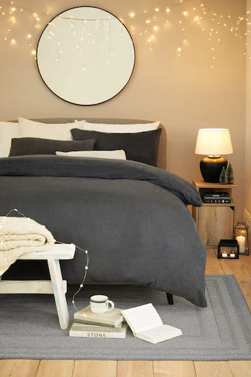 Fleece Charcoal Bed Sets