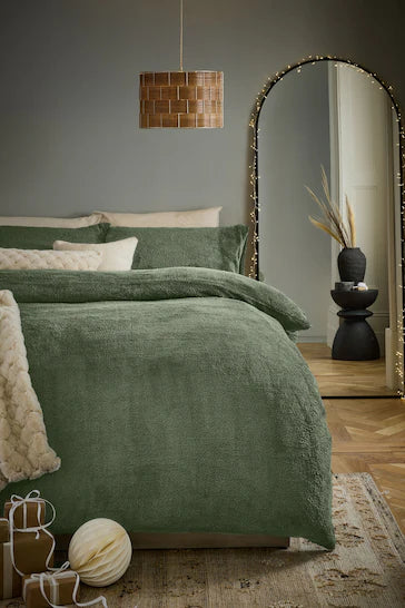 Fleece Olive Bed Sets