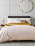 Blush Pink Satin Bed Set