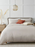 Natural Stone Satin Bed Set
