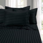 MicroSatin Black Sheet Set