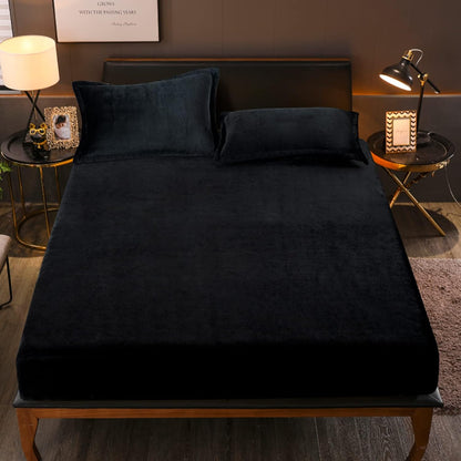 Black Fleece Fitted Sheet