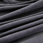 Charcoal Fleece Fitted Sheet
