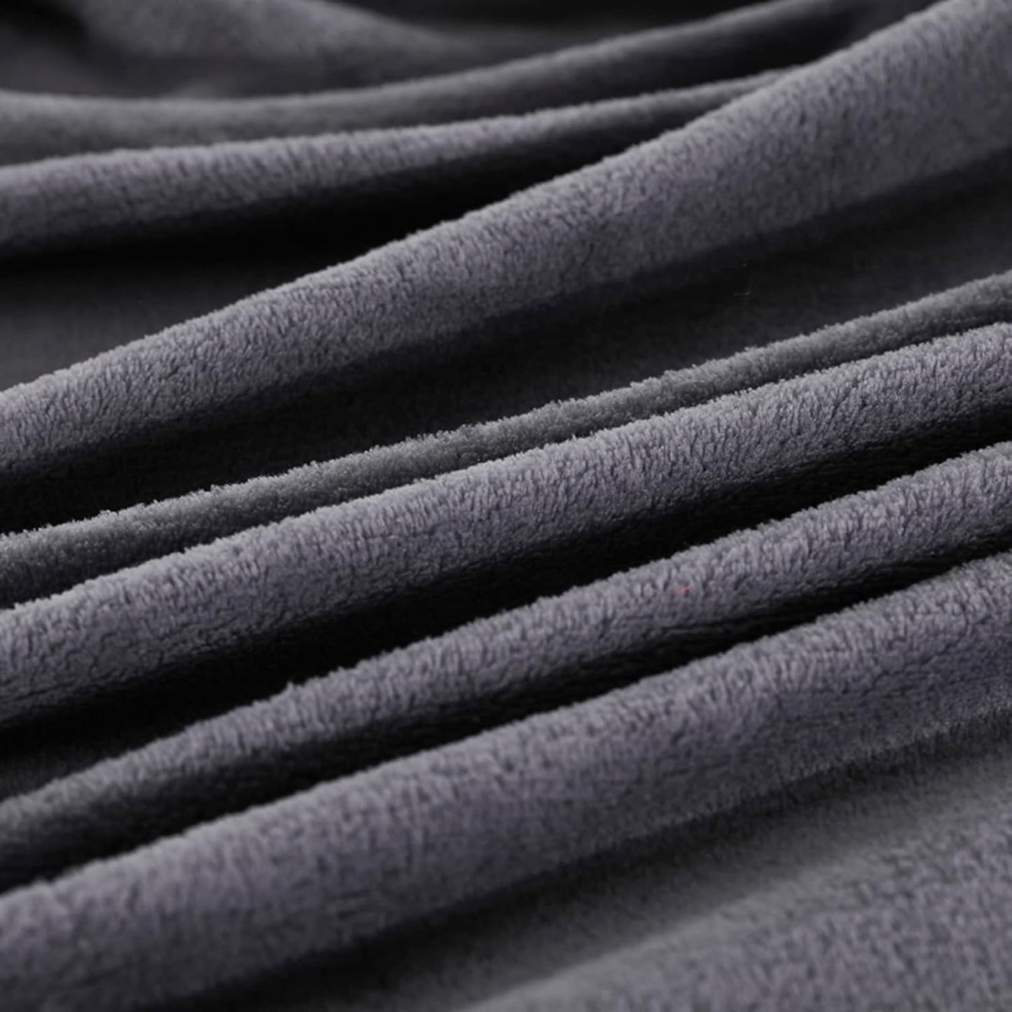 Charcoal Fleece Fitted Sheet