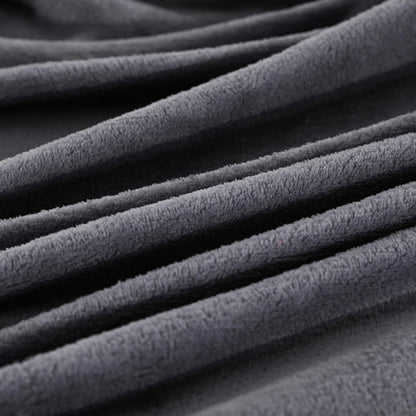 Charcoal Fleece Fitted Sheet