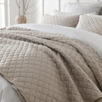 Diamond Echo Mink Bedspread