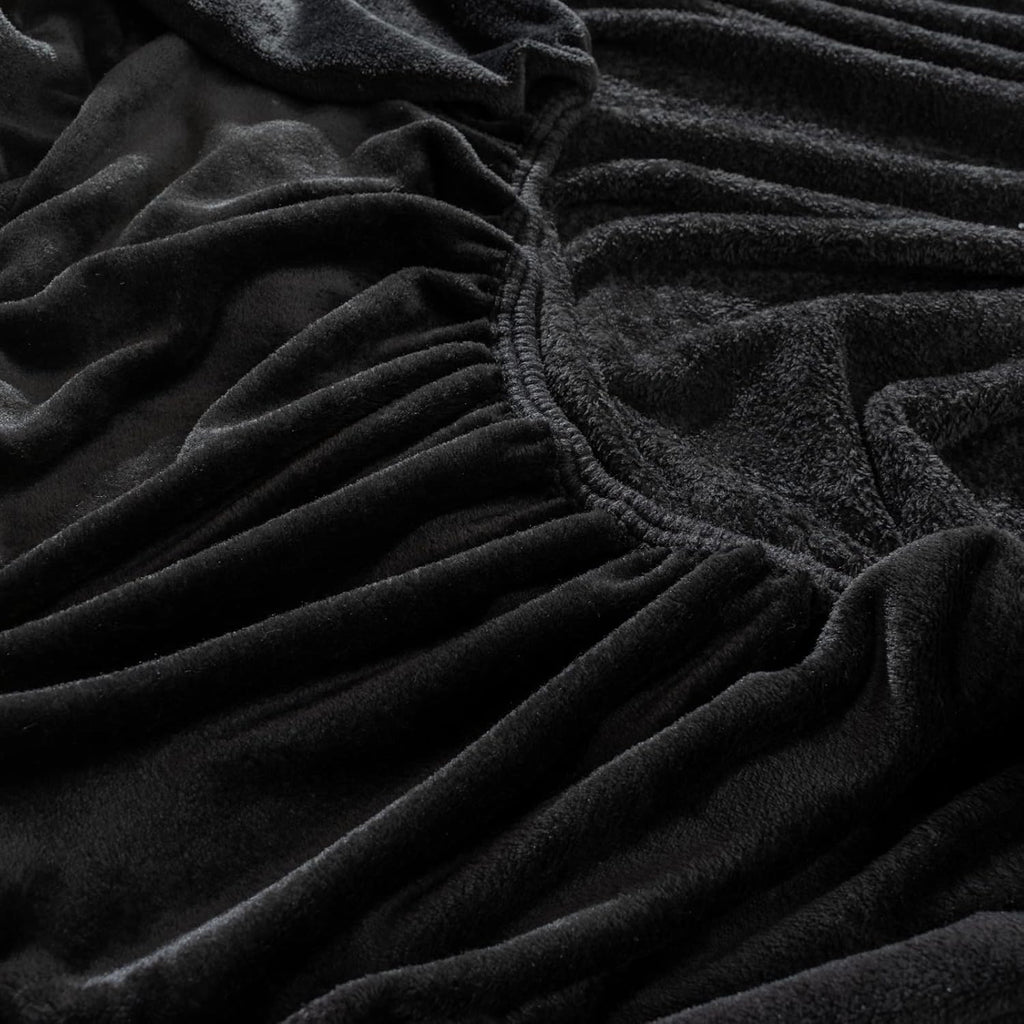 Black Fleece Fitted Sheet