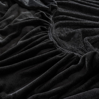Black Fleece Fitted Sheet
