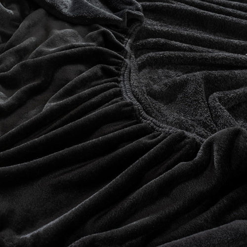 Black Fleece Fitted Sheet