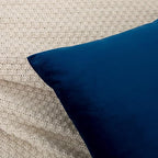 Navy Velvet Cushion Pair
