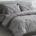 Imperial Line Diamond Silver Bed Set