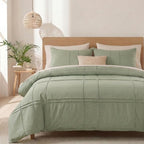Cozy Line Sage Green Bed Set