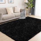 Black Shaggy Carpet