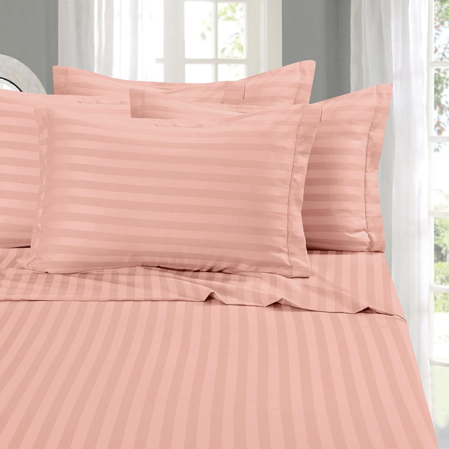 DualWeave Satin Dusty Pink Sheet Set
