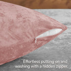 Pink Velvet Body Pillow