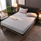 Silver Fleece Fitted Sheet