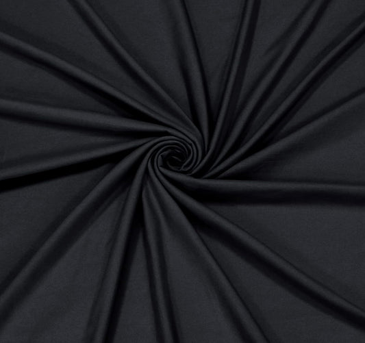 Microfiber Black Fitted Sheet